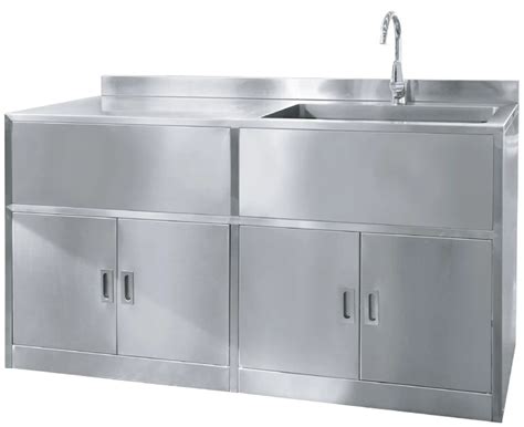 sink cabinet stainless steel|free standing stainless steel cabinets.